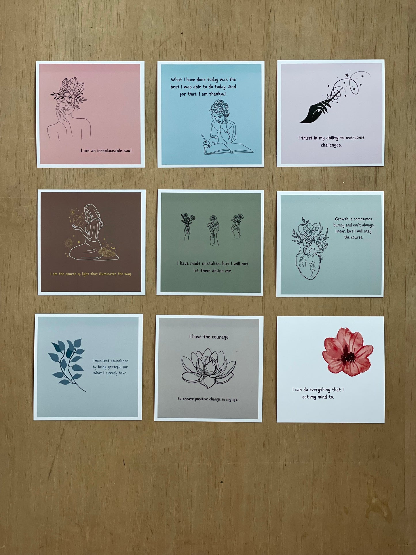 Believe in you Affirmation Cards