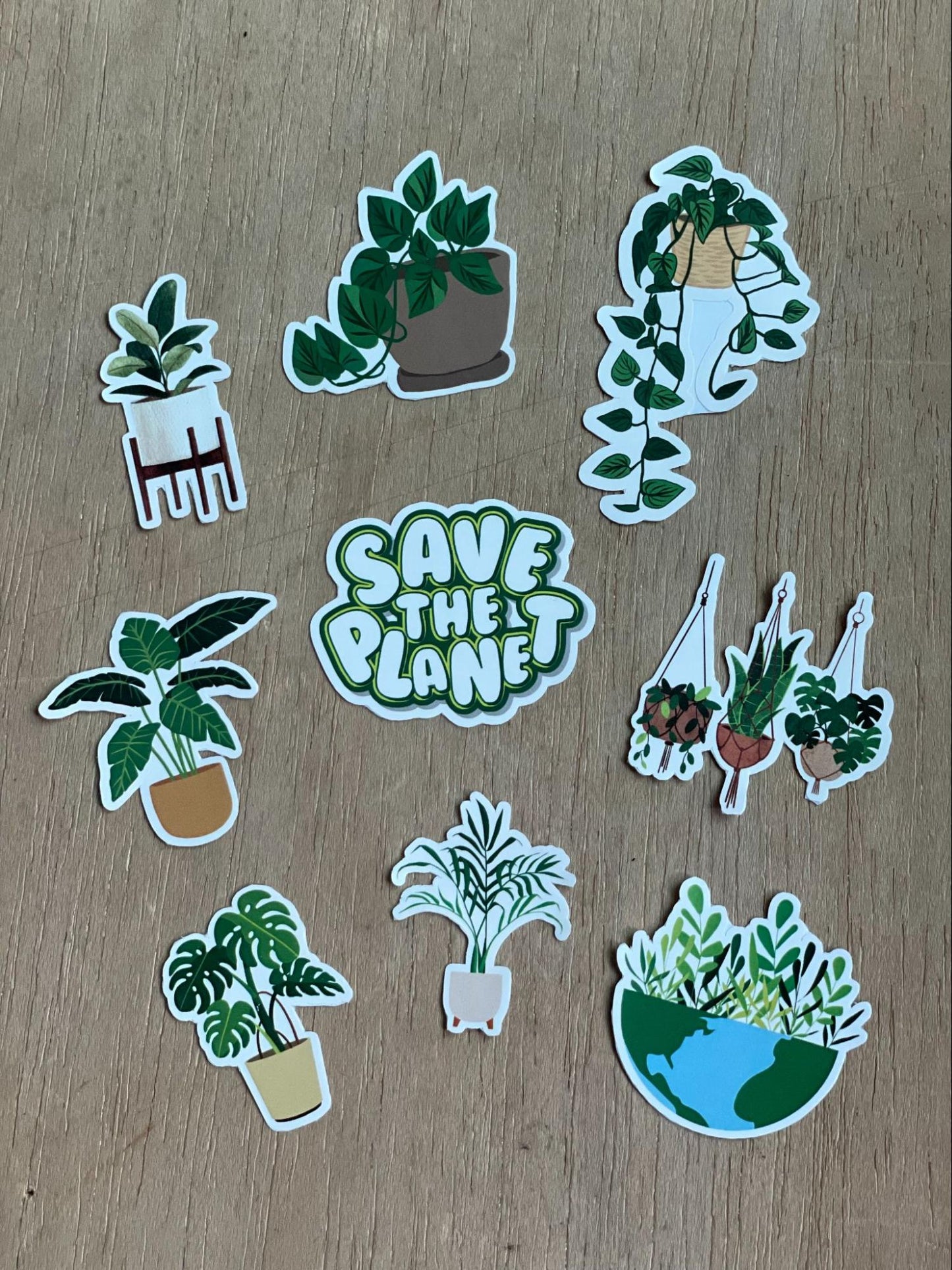 Eco Warriors Sticker Set